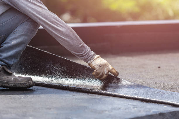 Professional Waterproofing technician working in Hudsonville, MI